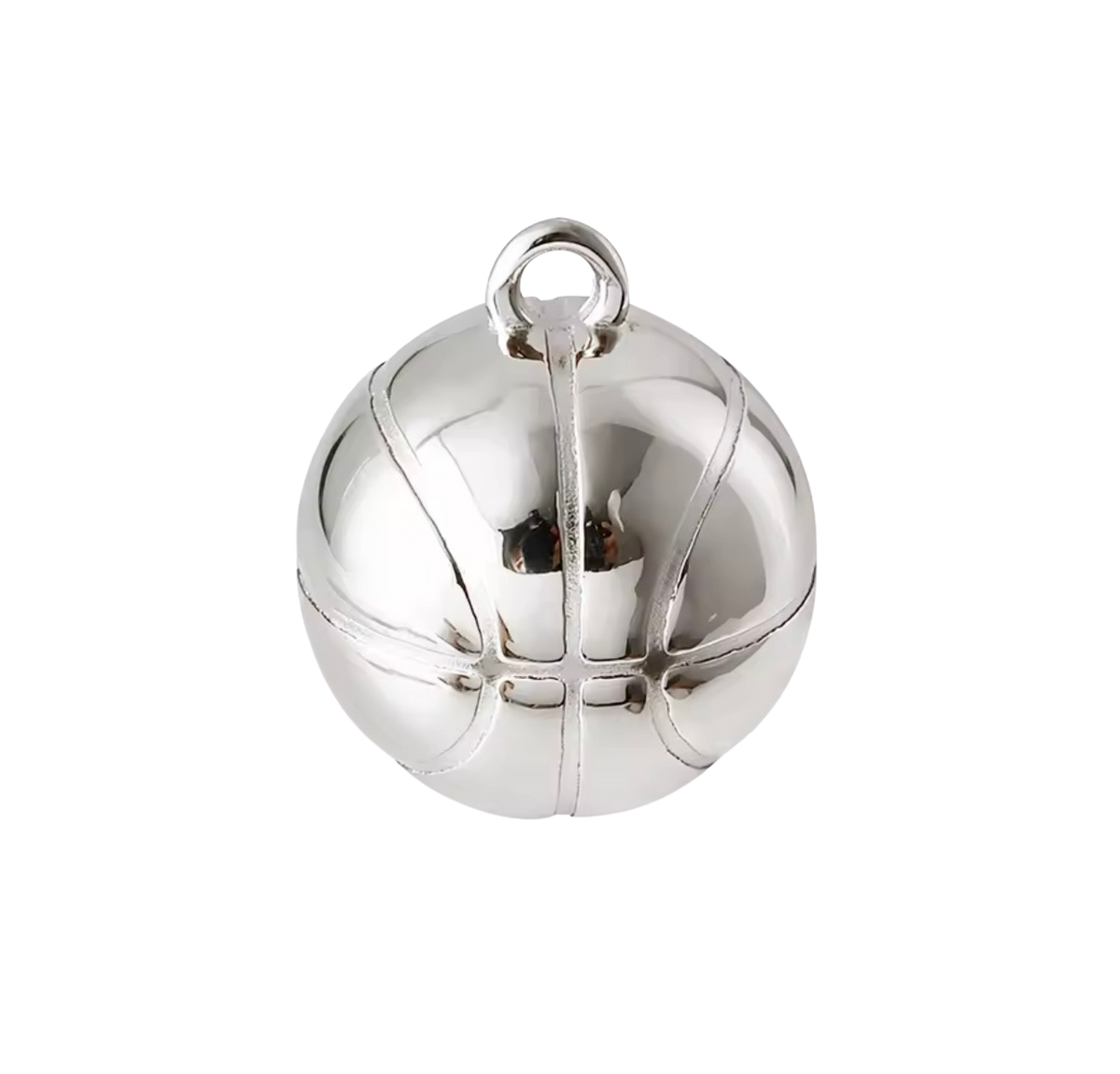 Silver Basketball charm