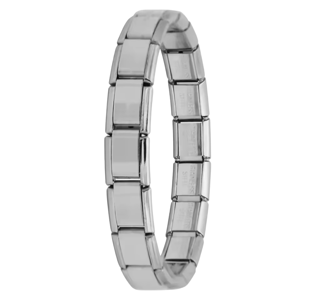 Italian Charm Base Bracelet – Stainless Steel (9mm)