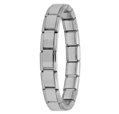 Italian Charm Base Bracelet – Stainless Steel (9mm)