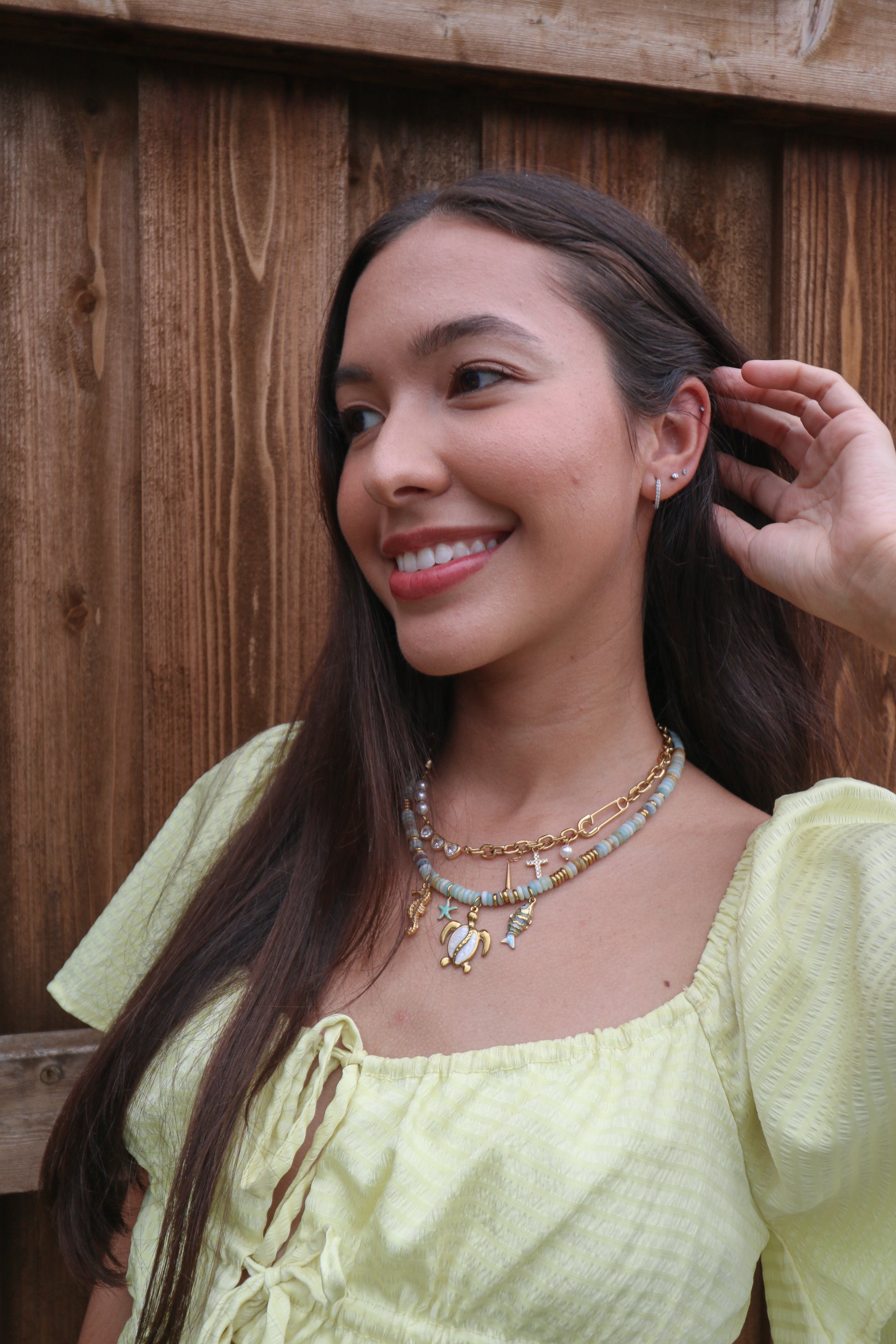 Luxury jewelry showcase