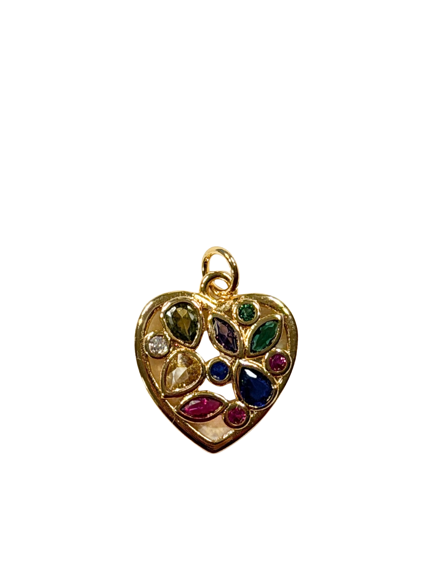 Prism Love Heart Charm